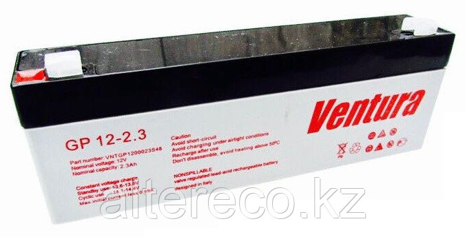 Аккумулятор Ventura GP 12-2.2-S (12В, 2,3Ач) - фото 1 - id-p53221716
