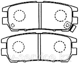 Тормозные колодки KEBO CD9045