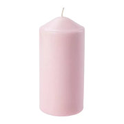 Неароматическая свеча формовая Даглиген светло-розовый ИКЕА, IKEA