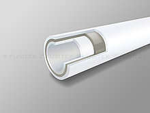 Труба композитная D25 из ППР со стекловолокном Fusitek (Россия)