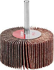 Круги шлифовальные ЗУБР "МАСТЕР" веерные лепестковые, на шпильке, тип КЛО, зерно-электрокорунд нормальный