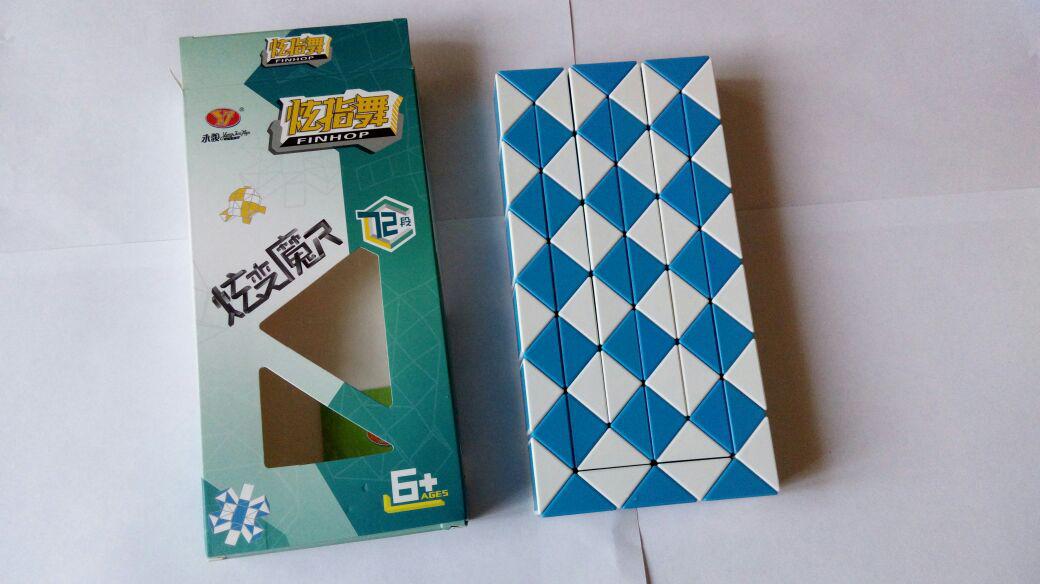 Кубик Змейка 72 элементов колор, YongjunToys