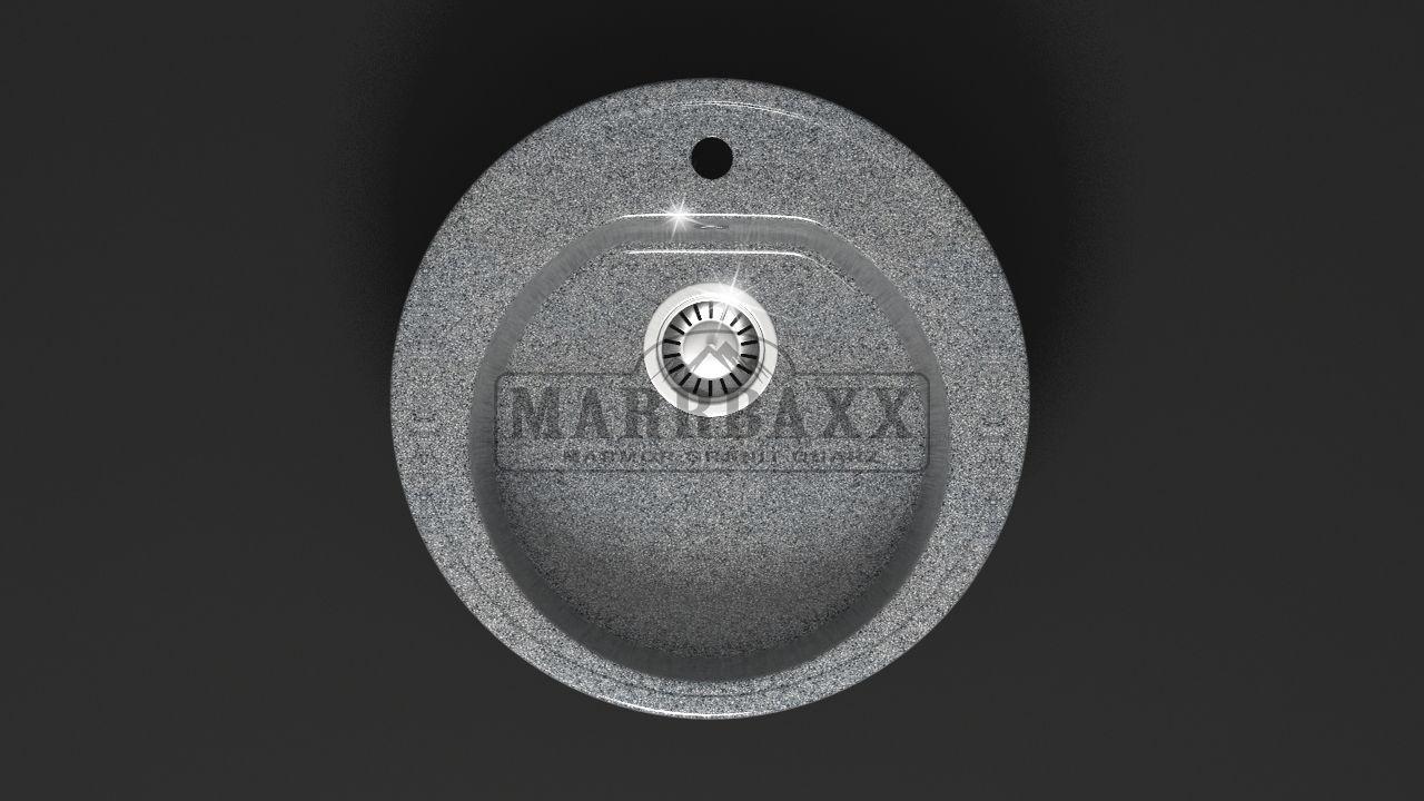 Мойка кухонная Marbaxx Черая Z3 темно-серая - фото 1 - id-p53302467