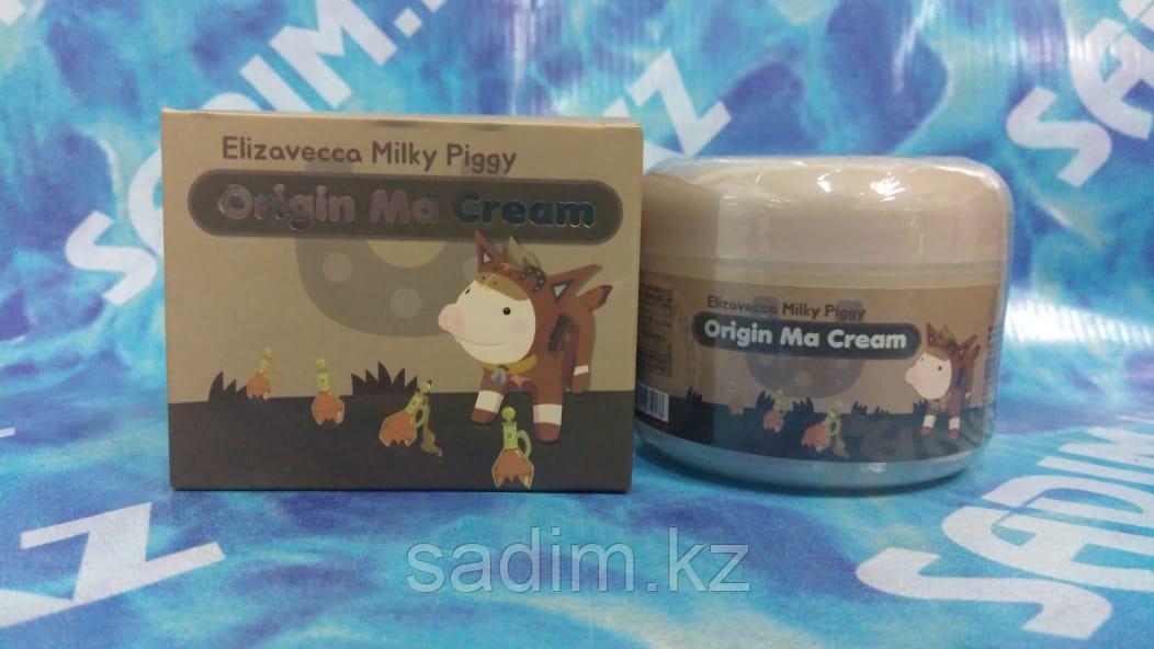 Elizavecca Milky Piggy Origin Ma Cream - Крем для лица с лошадиным маслом