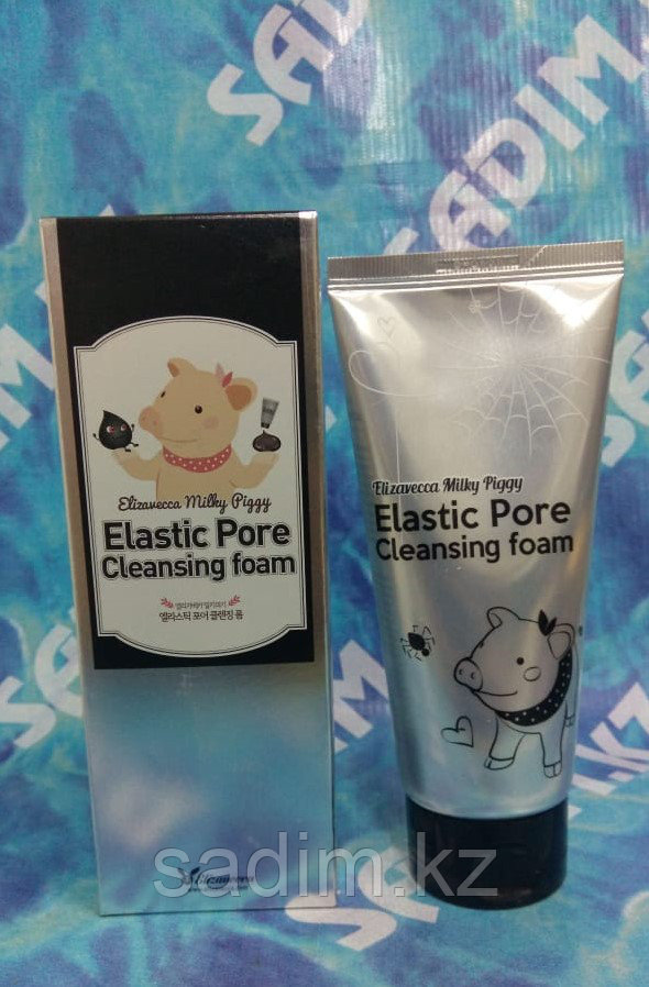 Elizavecca Milky Piggy Elastic Pore Cleansing Foam - Пенка-маска для умывания