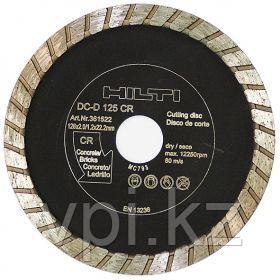 Круг алмазный отрезной TURBO сухой рез 180*22.2 HILTI