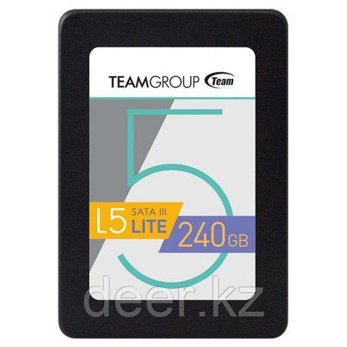 Накопитель SSD 2,5 240GB Team L5 Lite SMI, R/W:530/400MBs, SATA3 T2535T240G0C101