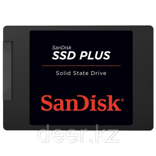 Накопитель SSD 480GB SanDisk PLUS 2,5 SATA 6Gb/s W/R:535/445Mb/s SDSSDA-480G-G26