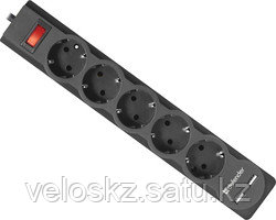 Сетевой фильтр Defender DFS 753 - 3,0 М, 2xUSB, 2.1A, 5 outlets, фото 2