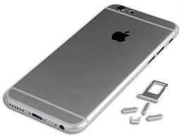 Задняя Крышка Iphone 6g, space gray, silver - фото 2 - id-p53412964