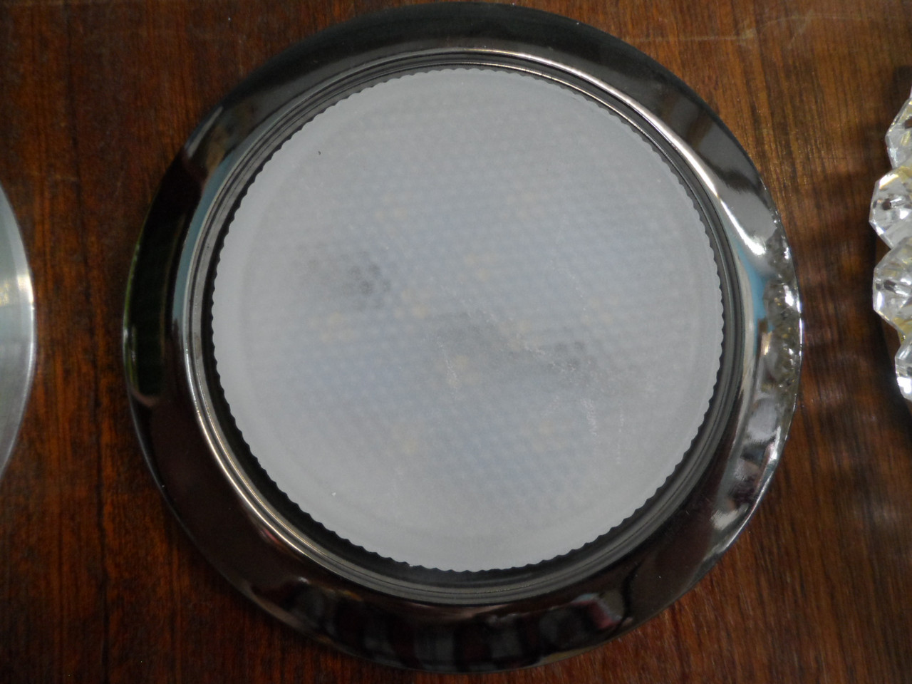 Софит диодный LED GX 53 черный-хром - фото 2 - id-p53441627