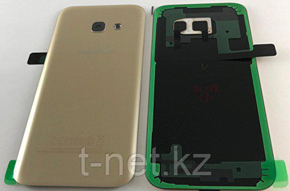 Задняя Крышка Samsung A5 2017 A520, цвет черный, золотой, бирюзовый