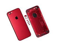 Задняя Крышка Iphone 6g под 7, Red красный - фото 1 - id-p53441893