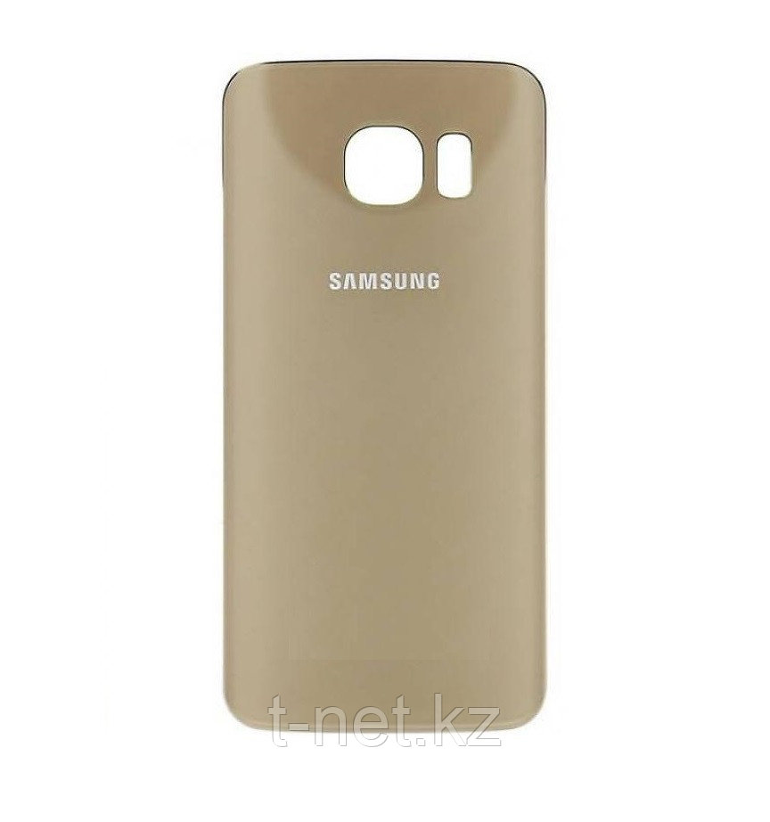 Задняя Крышка Samsung S6, цвет gold, blue - фото 2 - id-p53441862