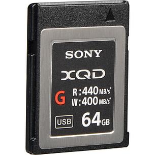 Карта памяти Sony XQD64GB G серия 64 Гб 400 Mb/s, фото 2