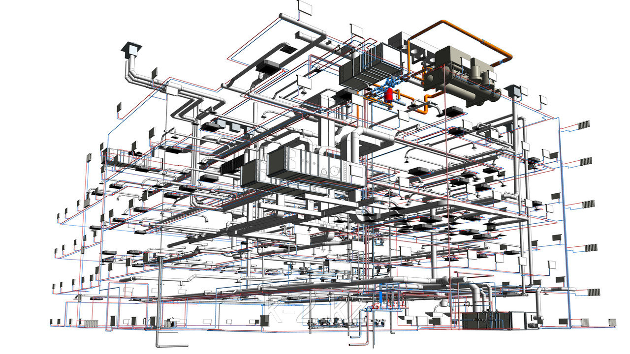 Курс: проектирование ОВВК в Autodesk Revit - фото 4 - id-p10204071