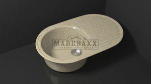 Мойка кухонная Marbaxx Наоми Z11 песочный фреш - фото 2 - id-p53449047