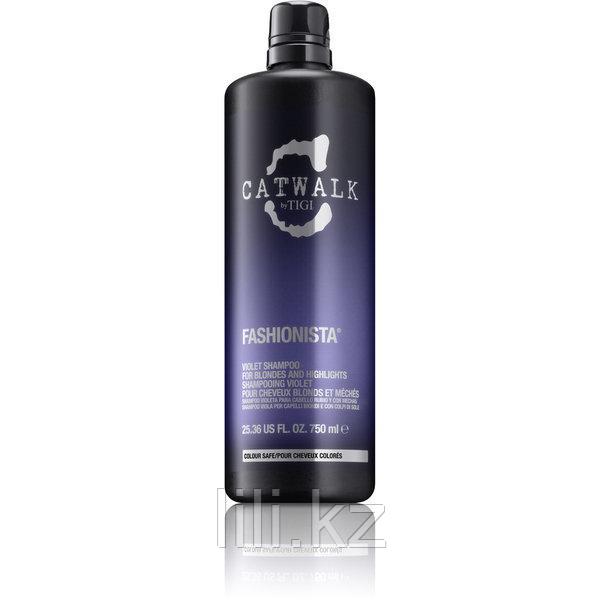 Шампунь для коррекции цвета осветленных волос - TIGI Catwalk Fashionista Shampoo 750 мл.