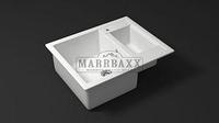 Мойка кухонная Marbaxx Санди Z19 белый лед, фото 1