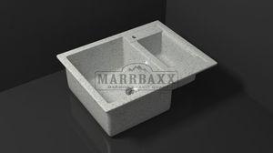 Мойка кухонная Marbaxx Санди Z19 светло серый - фото 2 - id-p53453287