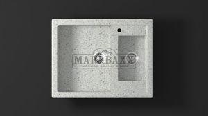 Мойка кухонная Marbaxx Санди Z19 светло серый - фото 1 - id-p53453287