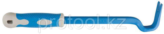 Гвоздодер с обрезиненной рукояткой, 430 мм, 22х12 мм, ЗУБР, фото 2