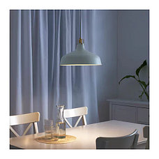 Светильник подвесной РАНАРП белый с оттенком 38 см ИКЕА, IKEA, фото 2