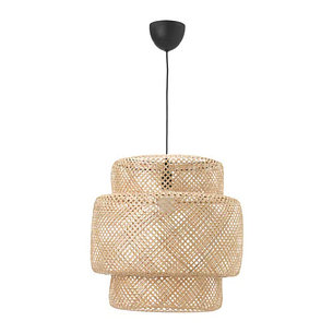 Светильник подвесной СИННЕРЛИГ бамбук ИКЕА, IKEA , фото 2