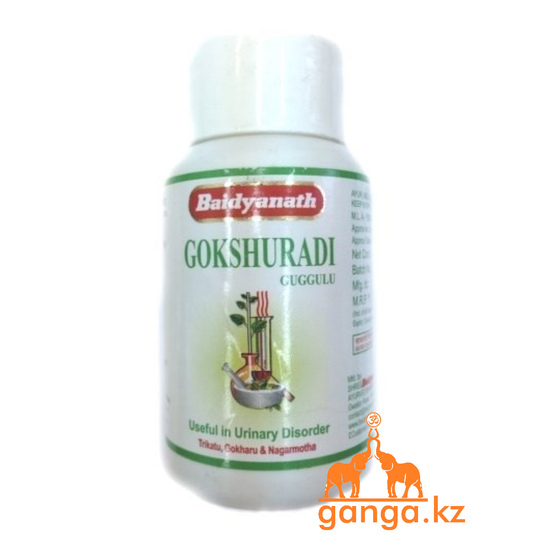 Гокшуради Гуггулу (Gokshuradi Guggulu BAIDYANATH), 80 таб.