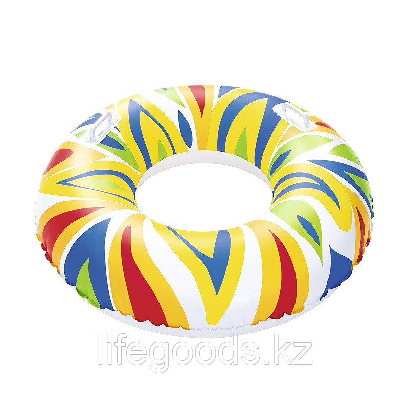 Надувной круг для плавания "Splash Swim Tube" 107 см с ручками, Bestway 36053 - фото 3 - id-p53470859