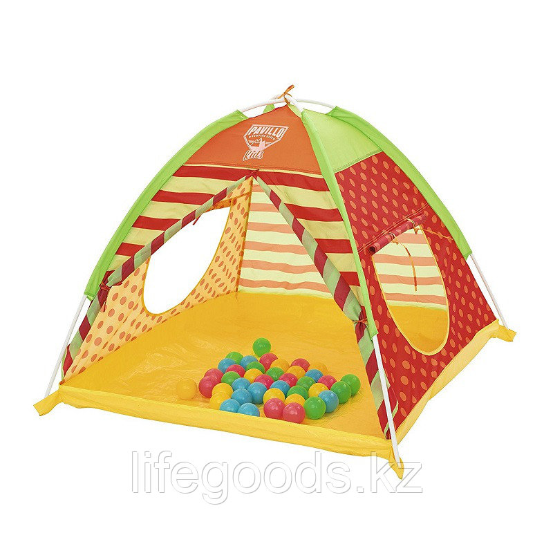 Детский игровой домик "Палатка" с шариками, Bestway 68080 - фото 6 - id-p53471396