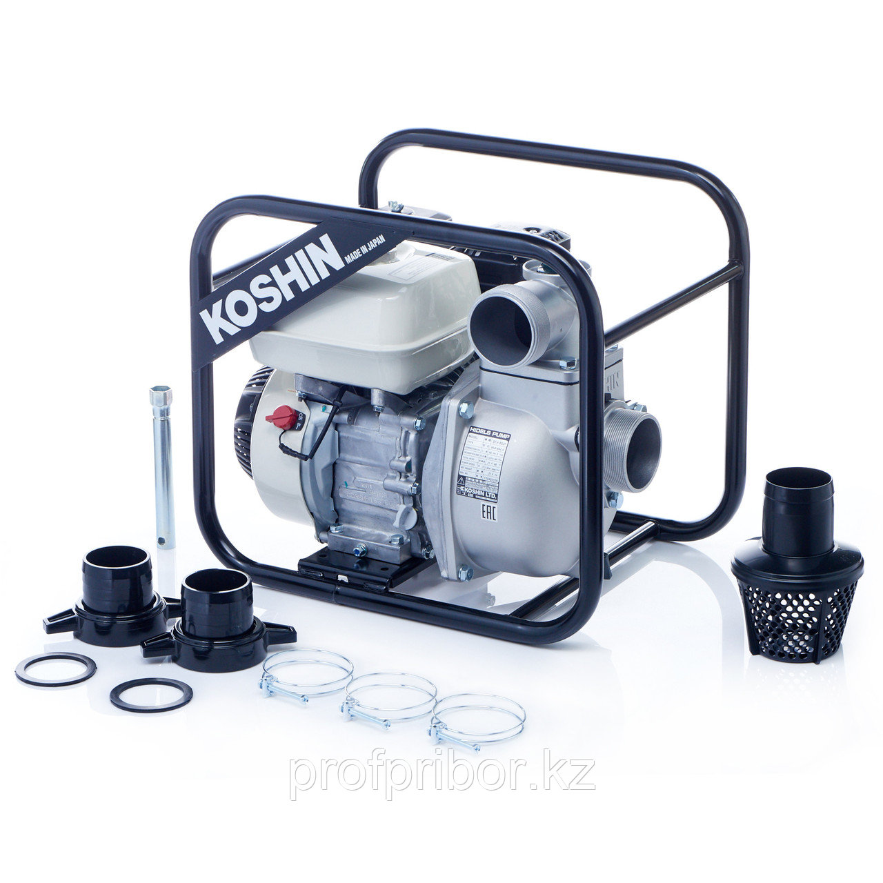 Бензиновая мотопомпа для загрязненных вод Koshin SEH-80JP - фото 2 - id-p53308710