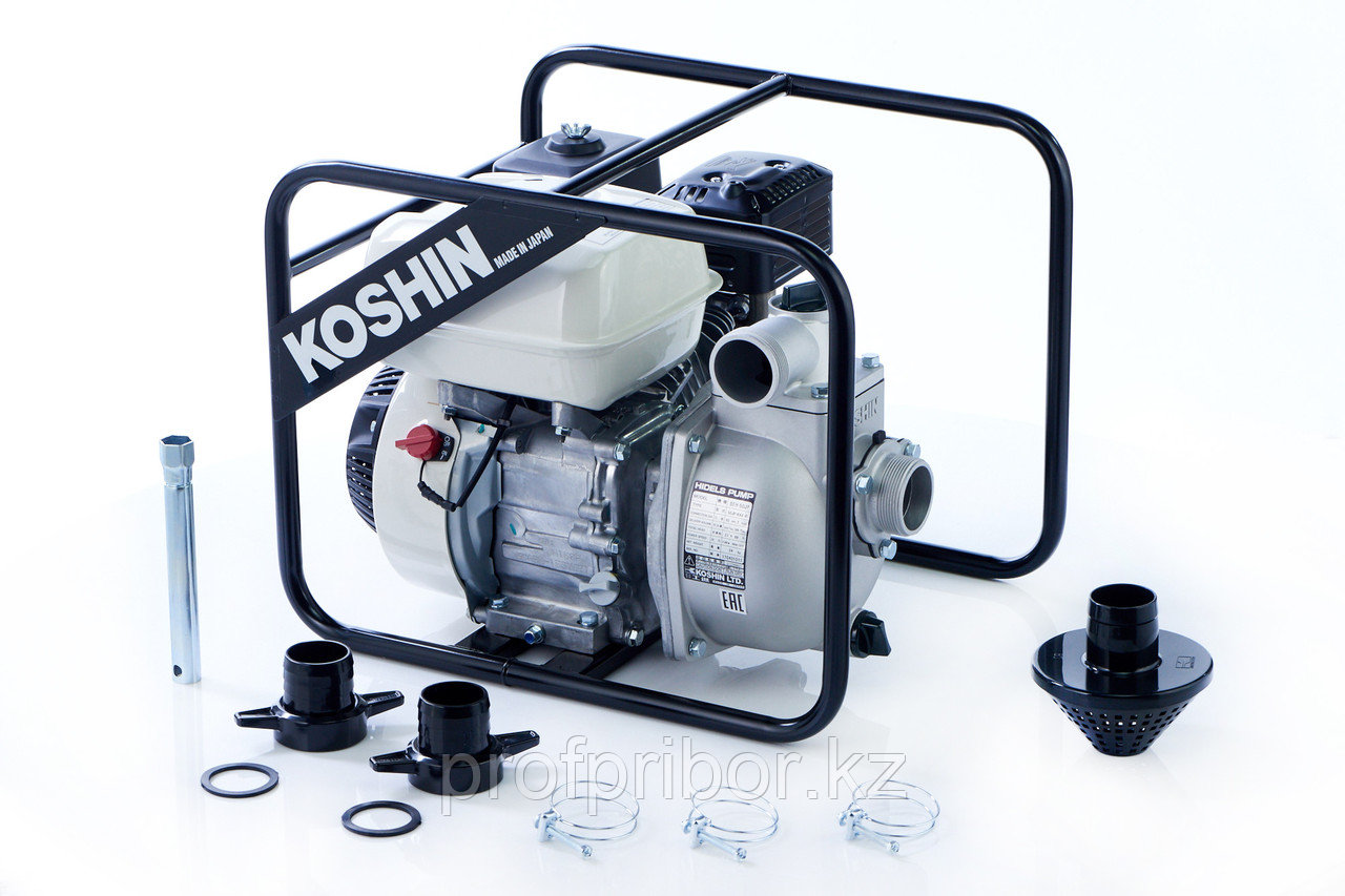 Бензиновая мотопомпа для загрязненных вод Koshin SEH-50JP - фото 2 - id-p53308711
