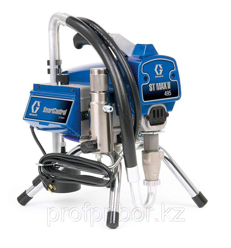 Электропоршневой окрасочный агрегат безвоздушного - GRACO ST MAX-395