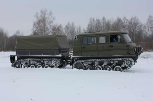 Снегоболотоход УНЖА ЗВМ-3402