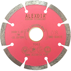 Алмазный диск по граниту Sintered 230 мм ALEXDIA