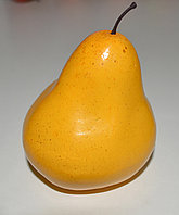 Искусственный фрукт груша муляж желтая