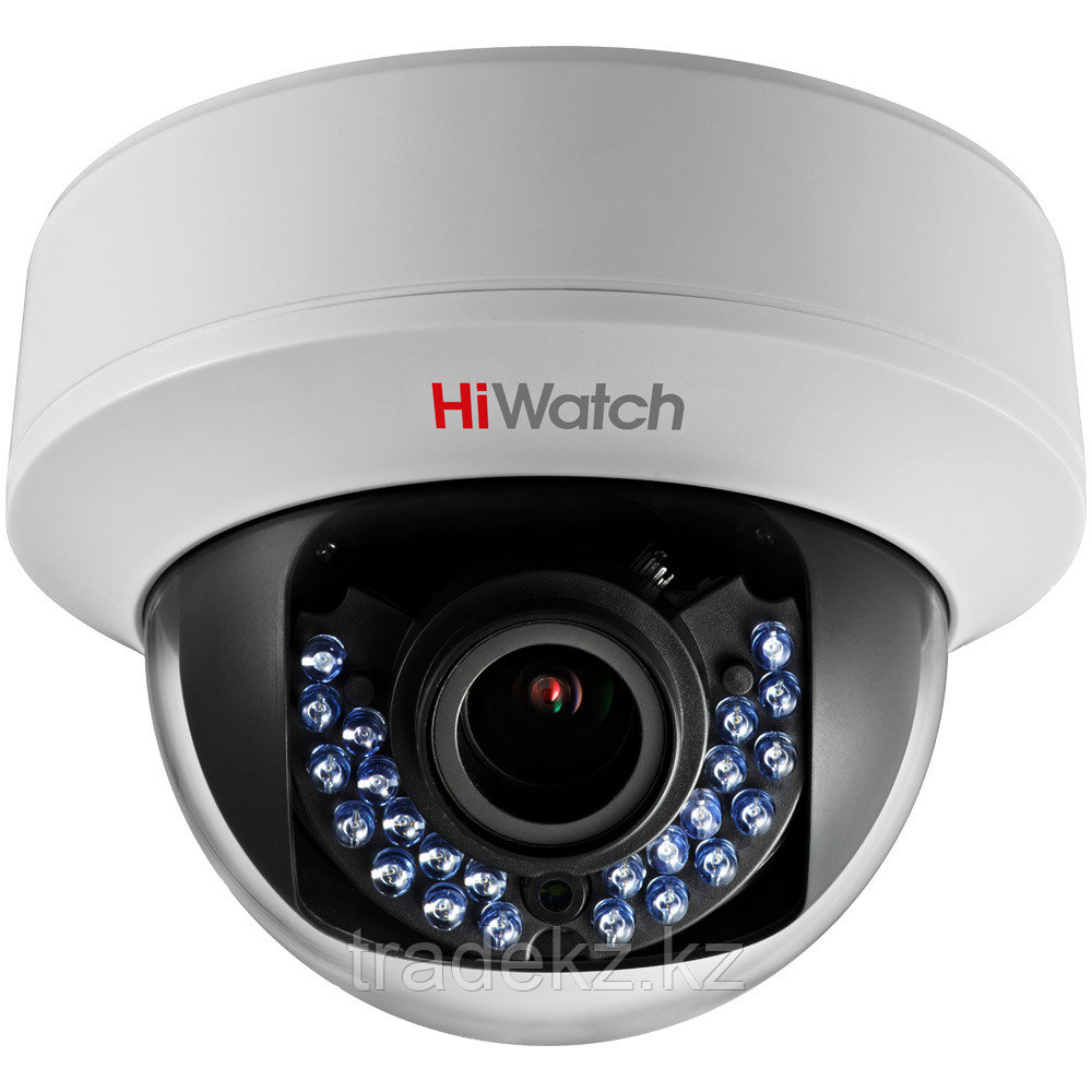 HiWatch DS-T107 видеокамера цветная купольная с ИК-подсветкой - фото 1 - id-p53484989