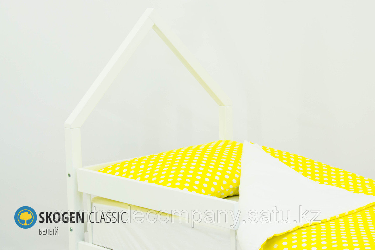 Изголовье-крыша для кровати "Skogen classic белый"