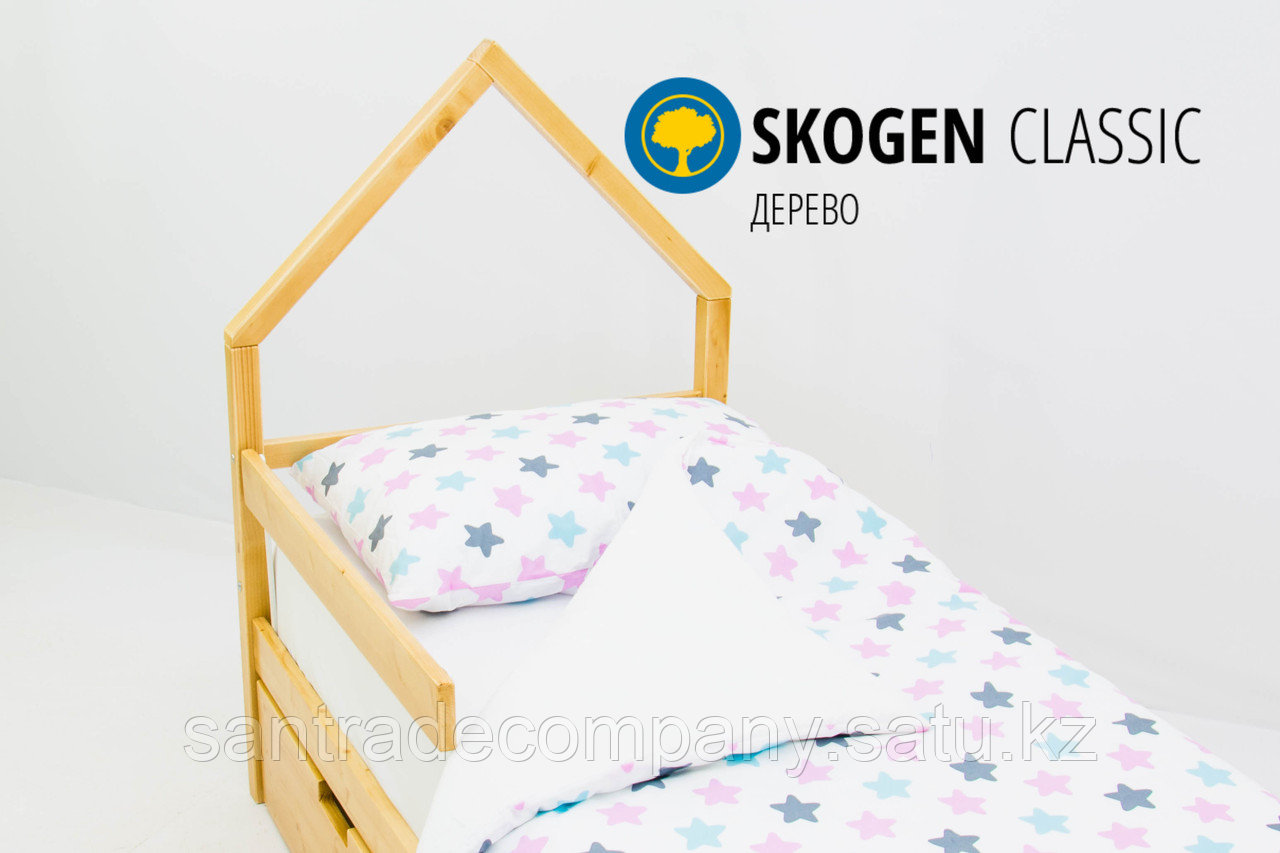 Изголовье-крыша для кровати "Skogen classic дерево"