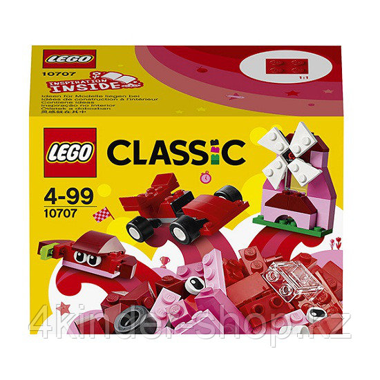 Lego Classic Красный набор для творчества - фото 2 - id-p45416697