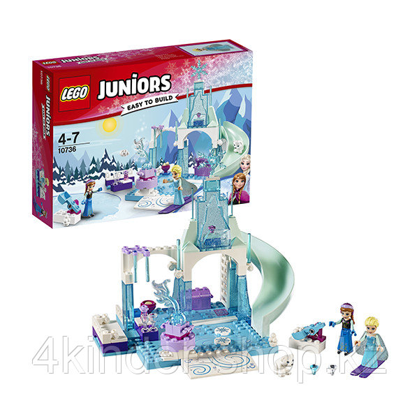 Lego Juniors Игровая площадка Эльзы и Анны