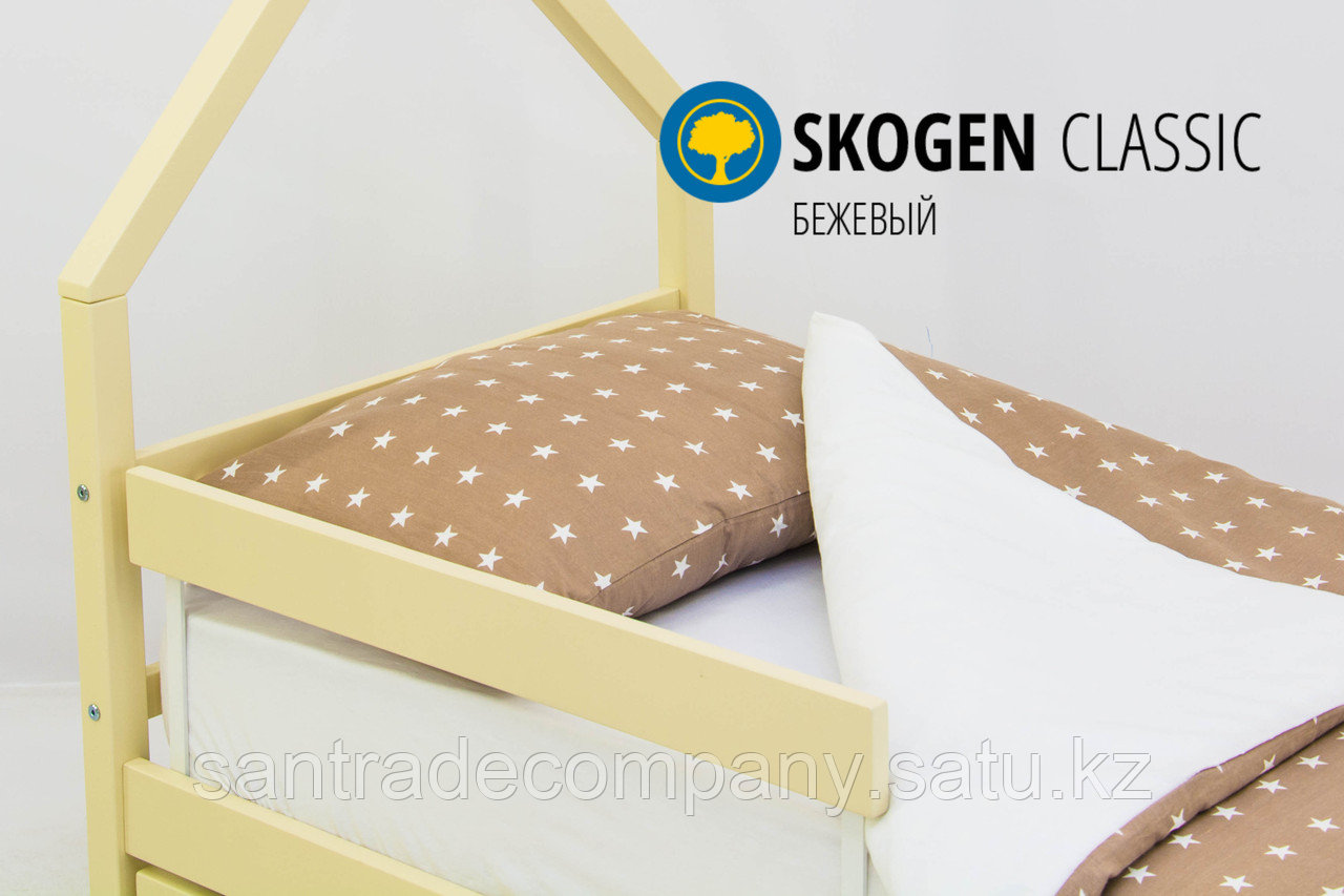 Изголовье-крыша для кровати"Skogen classic бежевый"