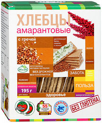 Хлебцы "Di&Di" амарантовые с гречей 195г