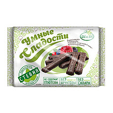 Батончики «Умные сладости» с начинкой лесная ягода 110г