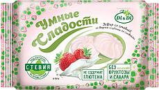 Зефир «Умные сладости» со стевией «Клубника со сливками» 150г НОВИНКА