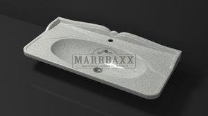 Умывальник Marbaxx Селби V10 светло серый