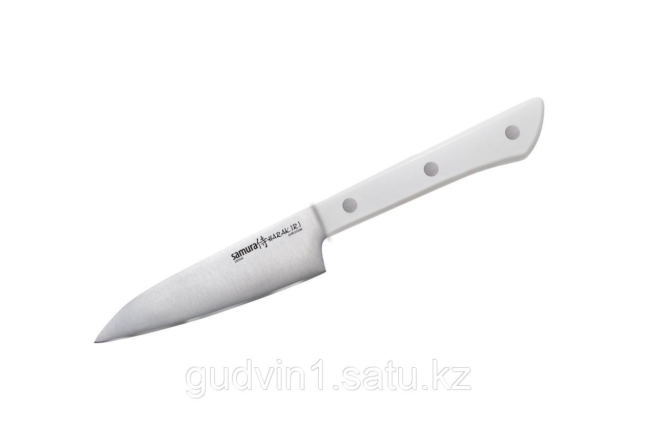 Нож кухонный овощной "Samura HARAKIRI" 99 мм, коррозионно-стойкая сталь ,ABS пластик