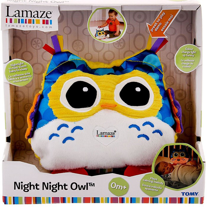 Lamaze Мягкая игрушка с подсветкой Сова-Ночничок - фото 1 - id-p53512906