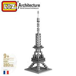 Конструктор Loz Architecture "Эйфелева башня", 280 деталей